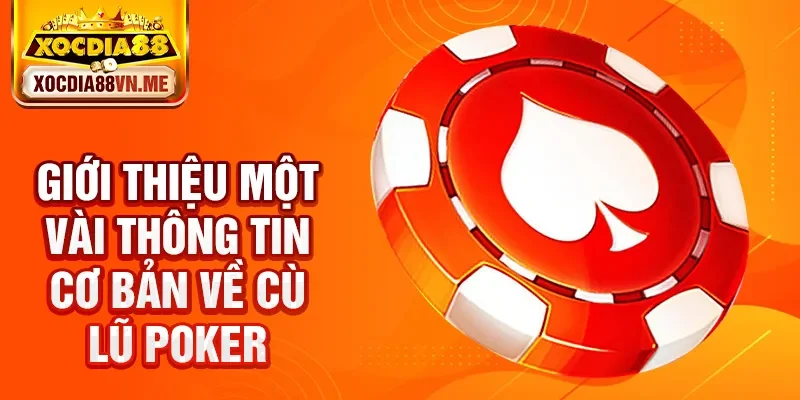Giới thiệu một vài thông tin cơ bản về cù lũ Poker