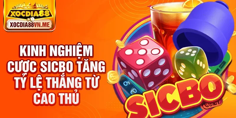 Kinh nghiệm cược Sicbo tăng tỷ lệ thắng từ cao thủ